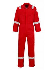 FR21 - Flame Resistant Super Light Weight Anti-Static Coverall – Red